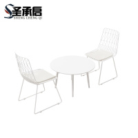 圣承启 桌椅 白色一桌两椅 套