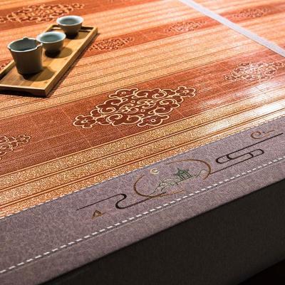 家柏饰(CORATED)竹席凉席1.8m床双人折叠夏天双面席子夏季1.5米席单人1.2冰丝席