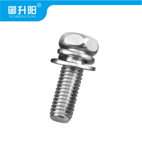 御升阳 304不锈钢三组合螺丝 M8X25mm 4.8级强度 /个