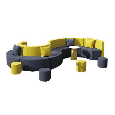 美沐芯品(MEIMUXINPIN)XP-BGB004定制异形沙发(多色可选)时尚简约