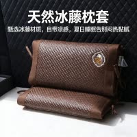 夏季冰藤荞麦枕头凉席枕芯成人单人专用夏凉枕家用睡眠枕冰丝藤枕