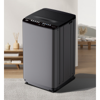 倍科全自动波轮洗衣机WTL 10661 MP 10kg大容量一级能效泰晤灰独立式电脑控制