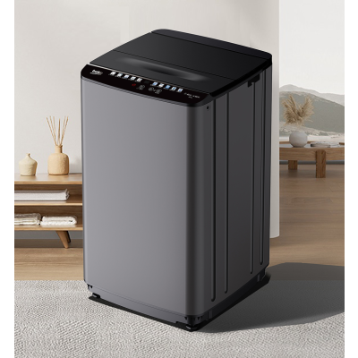 倍科全自动波轮洗衣机WTL 10661 MP 10kg大容量一级能效泰晤灰独立式电脑控制