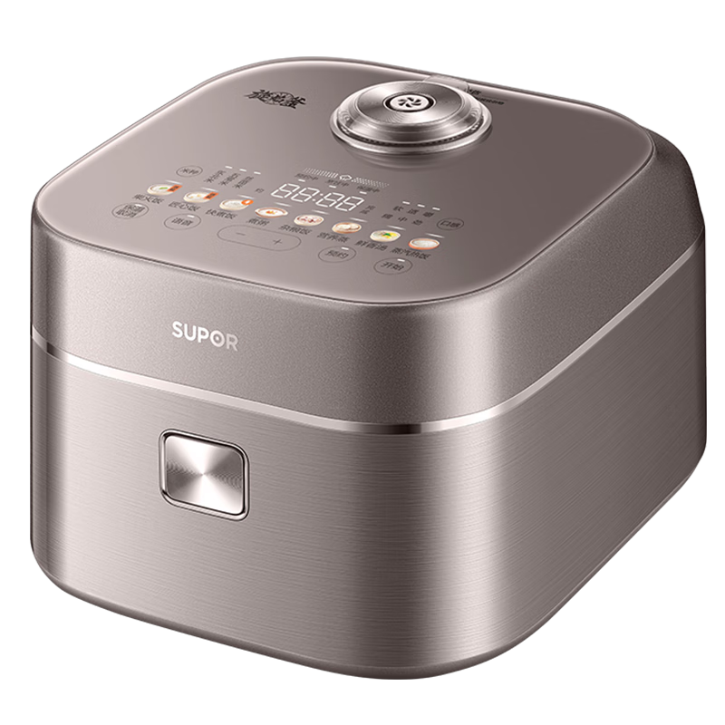 苏泊尔旋焰釜远红外电饭煲蒸汽补炊2-8人4L大容量1750W家用多功能电压力煲智能SF40Q15