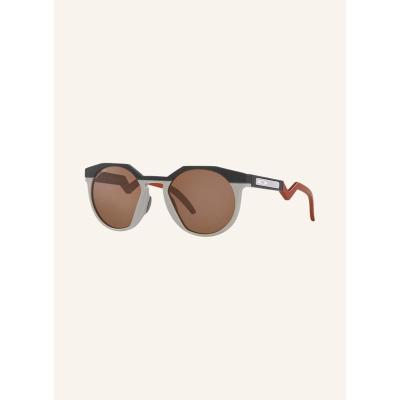 欧克利(OAKLEY)圆框塑料太阳镜滤光等级3意大利制造潮流男士眼镜