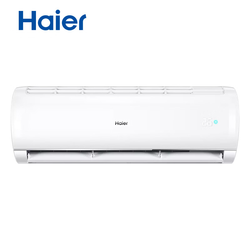 海尔 Haier 分体式壁挂空调 KFR-26GW/Z1MCE81U1 1匹 一级能效 标准安装