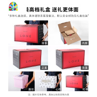 北欧餐具碗碟套装陶瓷碗筷盘子家用一人食轻奢ins风情侣礼盒246人 FENGHOU 四人食21件套[粉绿混合]