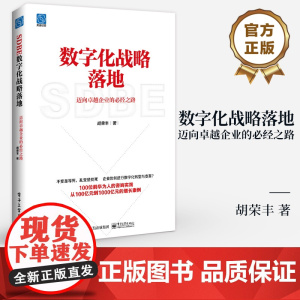 店 数字化战略落地 迈向卓越企业的必经之路 胡荣丰 系统的企业数字化转型方法论 数字化转型底层逻辑 数字化转型路径书
