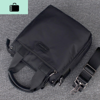 防水尼龙牛津布男包 新款男士单肩包帆布包休闲竖款斜挎包手提包NEW LAKE男士斜挎包