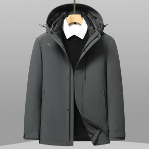 一衣三穿羽绒脱卸内胆男士羽绒服秋冬新款户外防寒保暖羽绒男外套