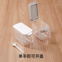 梵特 调料罐家用厨房调味罐密封防潮弹盖式调料盒置物架套装