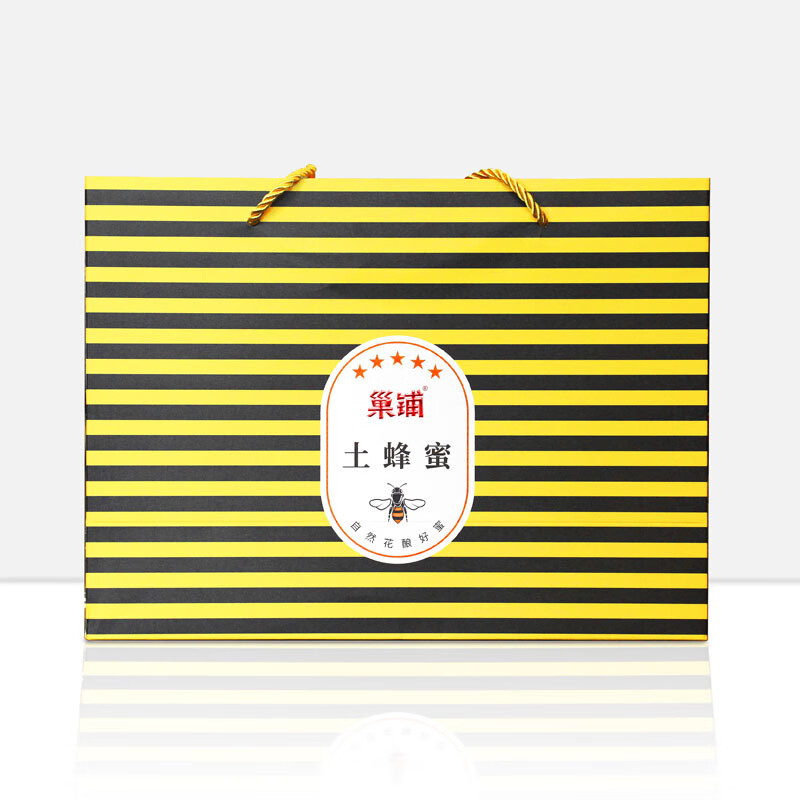 巢铺 三星土蜂蜜礼盒 500g*2
