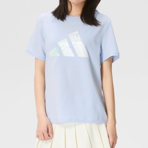 阿迪达斯(adidas)短袖女装新款户外休闲运动服透气圆领T恤KS2868 ZP