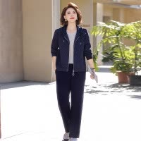 2026年女装中老年运动两件套时尚气质妈妈装套装春季40-60岁衣服