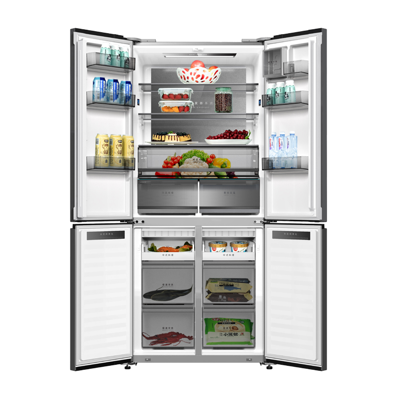 美菱冰箱BCD-507WP9BTZ丝蕴灰
