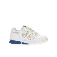 亚瑟士(ASICS)新款女式圆头运动跑鞋正面系带标识点缀时尚舒适