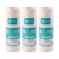 美宜珂懒人抹布干湿两用高效去污一擦一甩即净50片/卷 *3卷装
