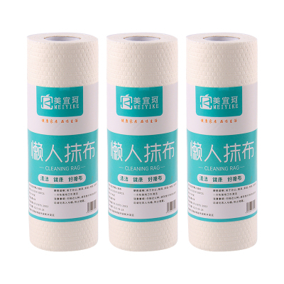 美宜珂懒人抹布干湿两用高效去污一擦一甩即净50片/卷 *3卷装