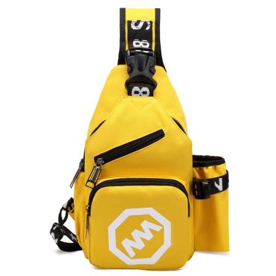 新款户外休闲运动大容量斜挎包男胸包韩版潮流学生单肩腰包女