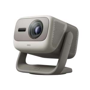 坚果投影(JMGO)N5S Pro 4K超高清三色激光 云台投影仪家用 变焦移轴投影机
