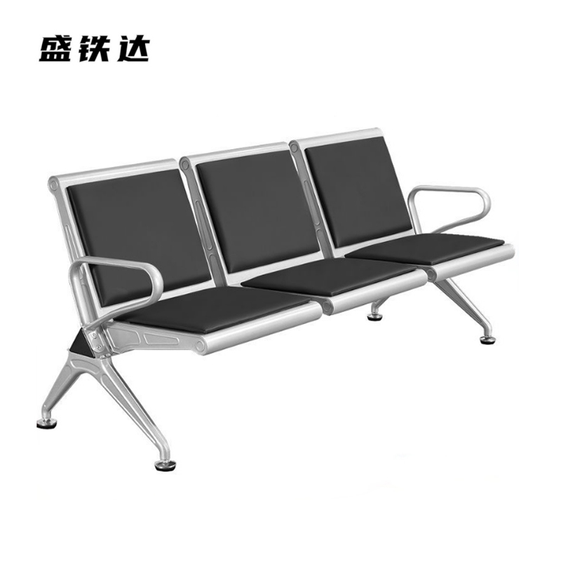 盛铁达 连体椅三人位+垫 STD-SD04 组