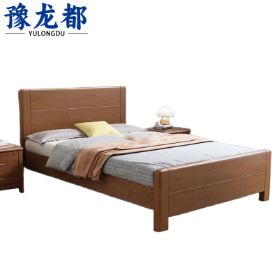 豫龙都单人床床头柜1.2m套