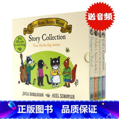 橡树林故事集5-8册套盒 [正版]橡树林故事集12345678910 Tales From Acorn Wood 英文原