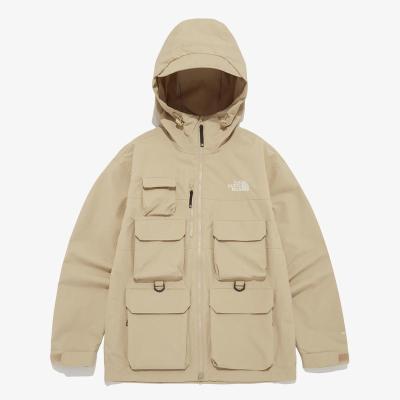 The North Face男款多口袋防水夹克 STORAGE WP 户外徒步旅行露营连帽外套