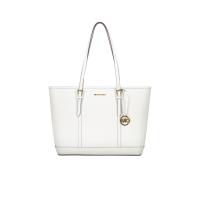 迈克·科尔斯(MICHAEL KORS)女士Saffiano皮革大号托特包金色五金