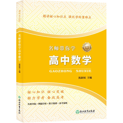 醉染图书名师带你学高中数学9787572207754