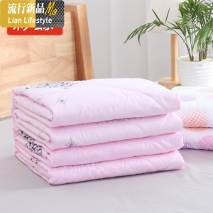 薄被子空调被夏凉被双人水洗棉夏天学生夏被单人宿舍春秋被子被芯 三维工匠