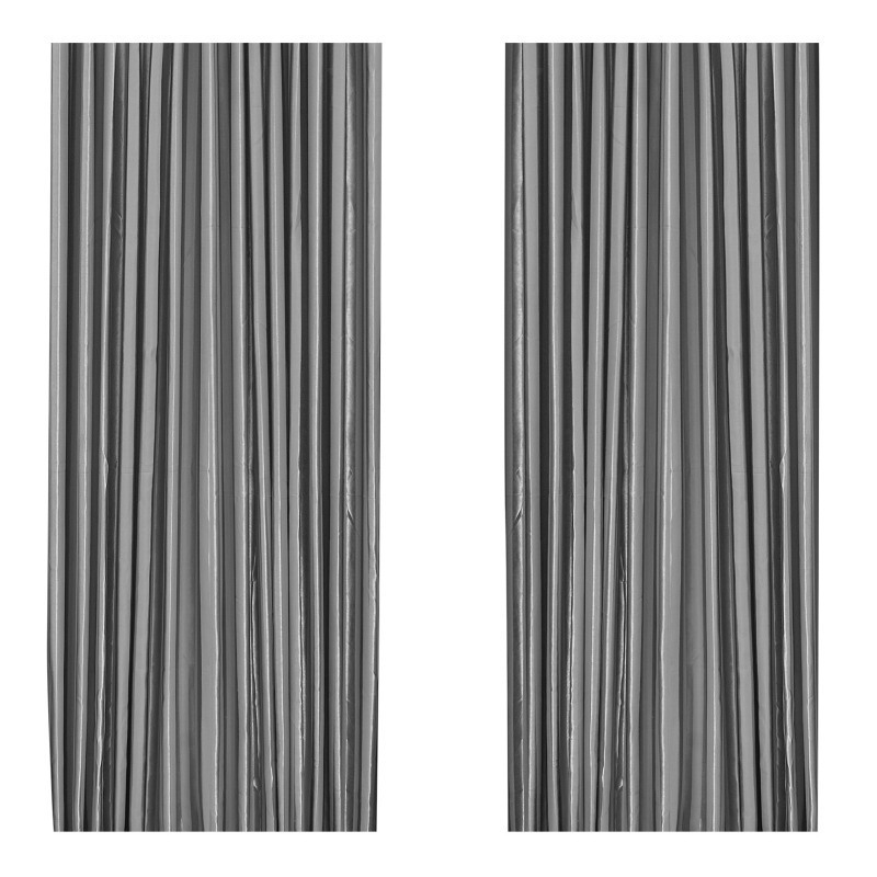 亿铁 窗帘布帘定制色加厚 6*2.6m 副