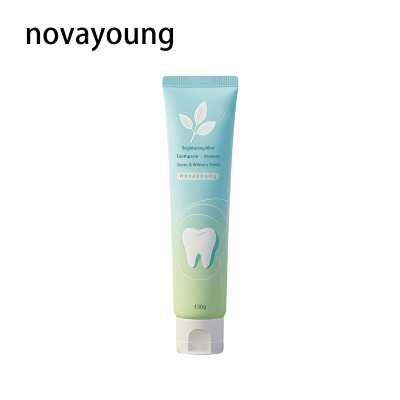 novayoung N1024亮白护龈牙膏薄荷香型 150g 牙膏(计价单位:支)蓝绿色