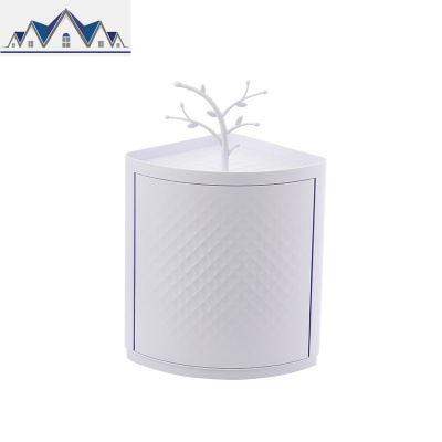 转角厨房置物收纳架旋转储物柜调味料油盐酱醋收纳储物架节省空间 三维工匠