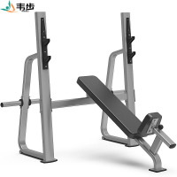韦步F-1037上斜练习椅卧推架训练器综合训练器械家商用健身器材