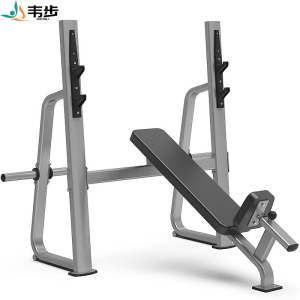 韦步F-1037上斜练习椅卧推架训练器综合训练器械家商用健身器材