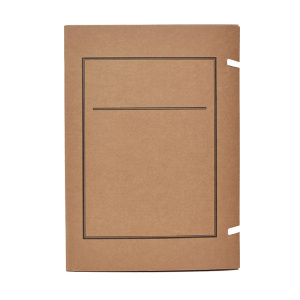 龙档进口牛皮纸文书档案盒 资料盒 加厚档案盒 收纳档案盒 新国标 可定制