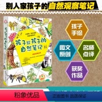 [正版]孩子给孩子的自然笔记 7-14岁手绘原创 获共青团中央第四届全国青少年文化精品作品 大自然科普百科 小学生写作