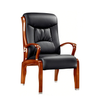 合祥源 实木会议椅真皮椅 670*770*1155mm QX-BGY51 单位:张