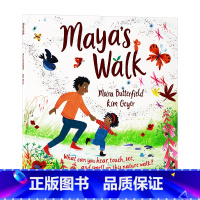 [正版]与玛雅一起散步 英文原版 MAYA'S WALK 儿童启蒙图画书 性格习惯养成 家庭亲子教育 进口原版平装绘本