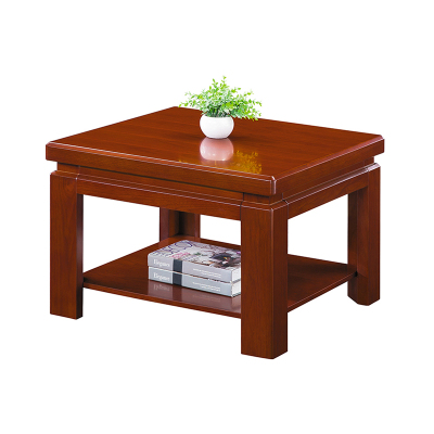 臻远 ZY051309 方茶几实木贴皮茶几 长700*宽700*高480mm 单位:1张
