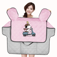 [补贴10%]电动车挡风被防晒防水电车防风被薄款夏季摩托车电瓶车遮阳罩小型