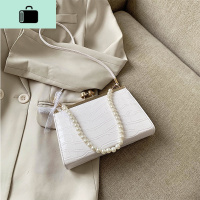 夏天小包包女2020新款潮时尚韩版休闲百搭气质珍珠手提单肩斜挎包NEW LAKE女斜挎包