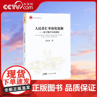 [央视网]人民币汇率演化机制 基于噪声交易视角 研究人民币汇率变更问题的学术理论著作 外汇市场改革 吴圣金 著 GD