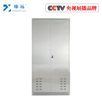 臻远201不锈钢清洁柜阳台置物柜储物柜拖把收纳柜保洁柜 双门