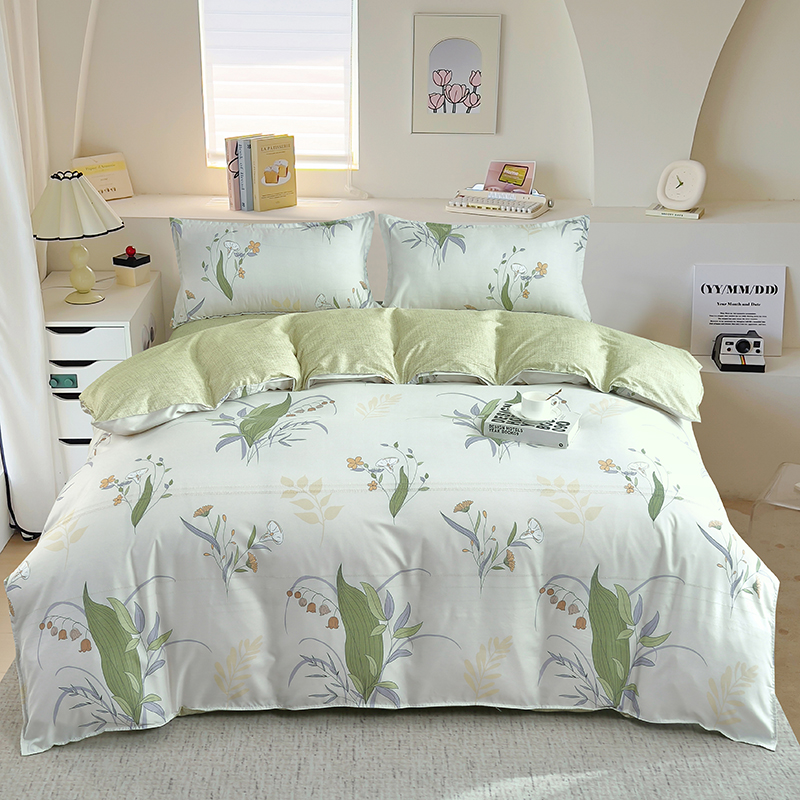 雅鹿 活性印花四件套