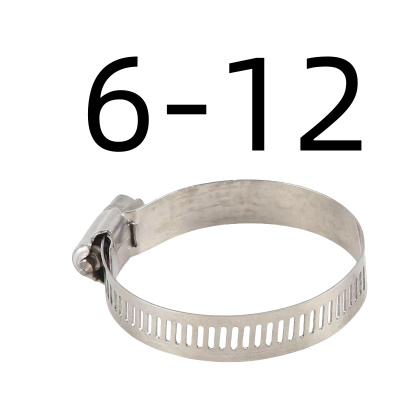 MKLDTOOLS 不锈钢卡箍喉箍抱箍 304 6-12只