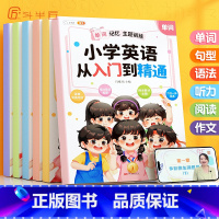 小学英语 从入门到精通(全6册) [正版]小学英语语法情景图解法英语入门到精通小学生英语语法专项训练三四五六年级上册下册