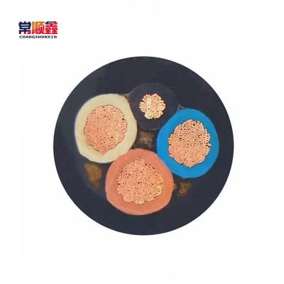 常顺鑫 橡套电缆YC 450/750V 3×2.5+1×1.5 米