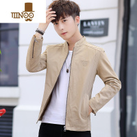 YANXU男士外套2023年新款潮流款休闲春季修身夹克韩版短款衣服
